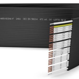 تراول کابل ردکاوی ایتالیا 24 رشته بکسلدار H05VVD3H6-F